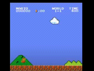 RL agent playing Super Mario Bros.