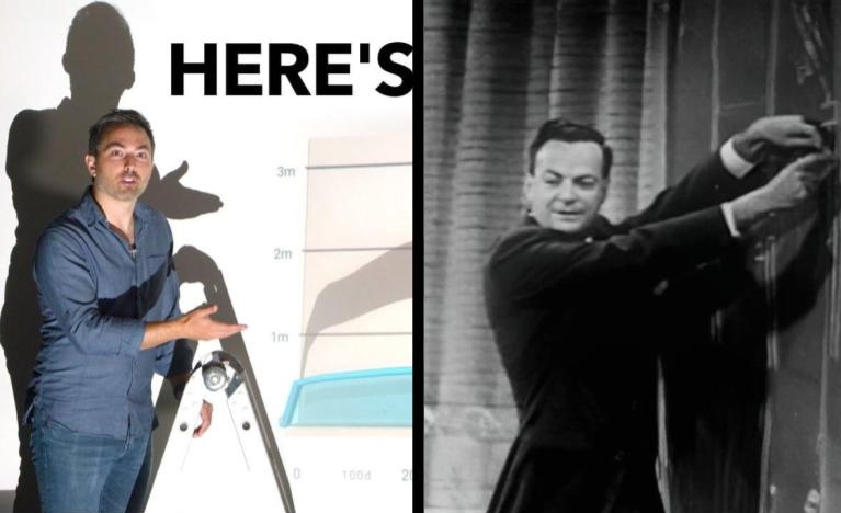 Veritasium (Derek) and Richard Feynman
